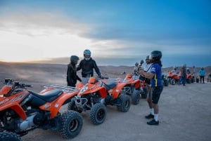 From Marrakech: Agafay Desert Quad Biking with Dinner & Show