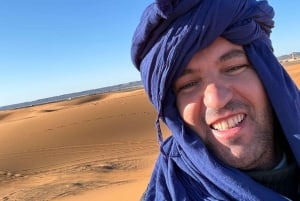 Fra Marrakech: Solnedgang, kameltur og middag i Agafay-ørkenen