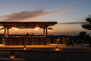 From Marrakech: Agafay Desert Sunset Dinner with Live Show