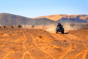 From Marrakech: Agafay Desert Sunset Dinner with Live Show