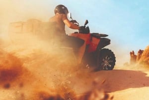 From Marrakech: Agafay Desert Sunset Dinner with Live Show