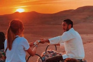 Excursion dans le désert d'Agafay depuis Marrakech avec pause au coucher du soleil