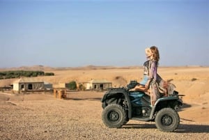 From Marrakech: Agafay Desert Sunset, Quad Biking, & Dinner