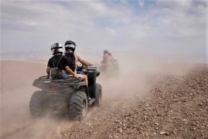 From Marrakech: Agafay Desert Sunset, Quad Biking, & Dinner