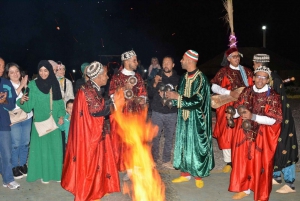 Från Marrakech: Kamelritt, middag och show i solnedgången i Agafay