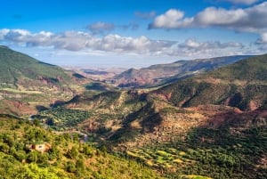 Au départ de Marrakech : randonnée d'une journée dans les montagnes de l'Atlas avec déjeuner