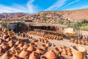 Fra Marrakech: Zip Line-tur i Atlasfjellene med frokost