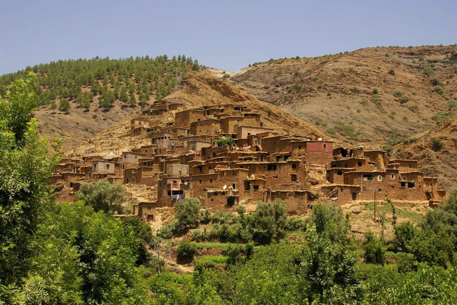 Fra Marrakech: Tur til Atlasbjergene og Ourika-dalen