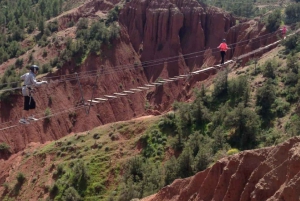 Vanuit Marrakech: Zip-line-avontuur in het Atlasgebergte