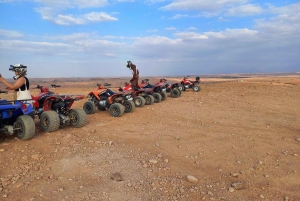 Fra Marrakech: ATV-firehjulssykkeltur i Agafay-ørkenen