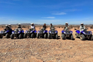 De Marrakech: Passeio de quadriciclo ATV no deserto de Agafay