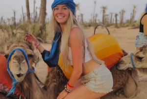 From Marrakech: Camel Ride in the Palm Grove
