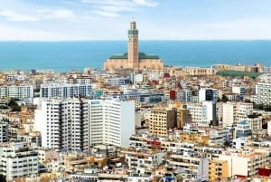 A partir de Marraquexe: Excursão de um dia a Casablanca e visita à mesquita Hassan II