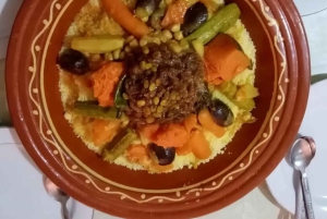 Depuis Marrakech : atelier culinaire et excursion d'une journée dans l'Atlas