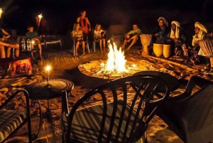 Från Marrakech: Middag i Agafayöknen med solnedgång