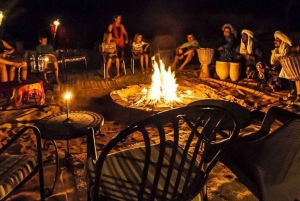 Från Marrakech: Middag i Agafayöknen med solnedgång