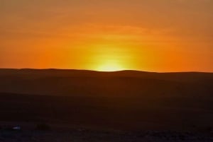Från Marrakech: Middag i Agafayöknen med solnedgång