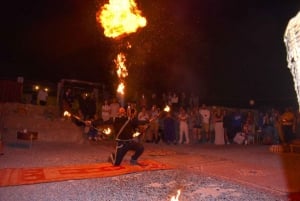 Från Marrakech: Middag i Agafayöknen med solnedgång