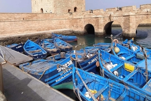 マラケシュ発：エッサウィラへの少人数1日ツアー（港とビーチ）