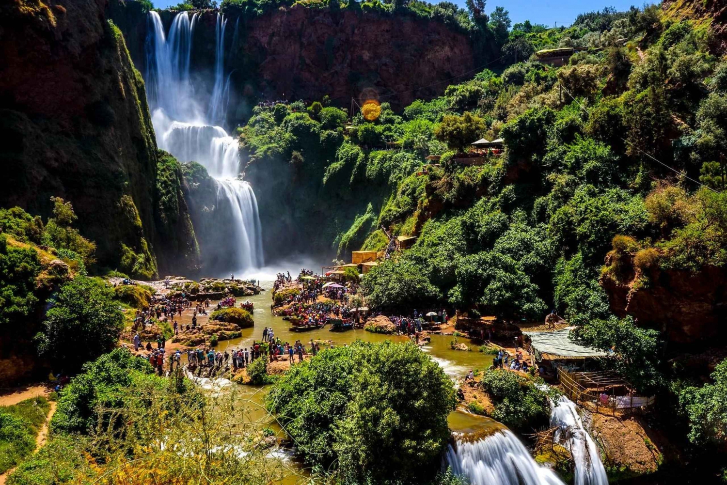 From Marrakech: Full-Day Trip to Ouzoud Falls with Boat Ride