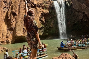 Fra Marrakech: Ouzoud-vandfaldene Guidet vandretur og bådtur