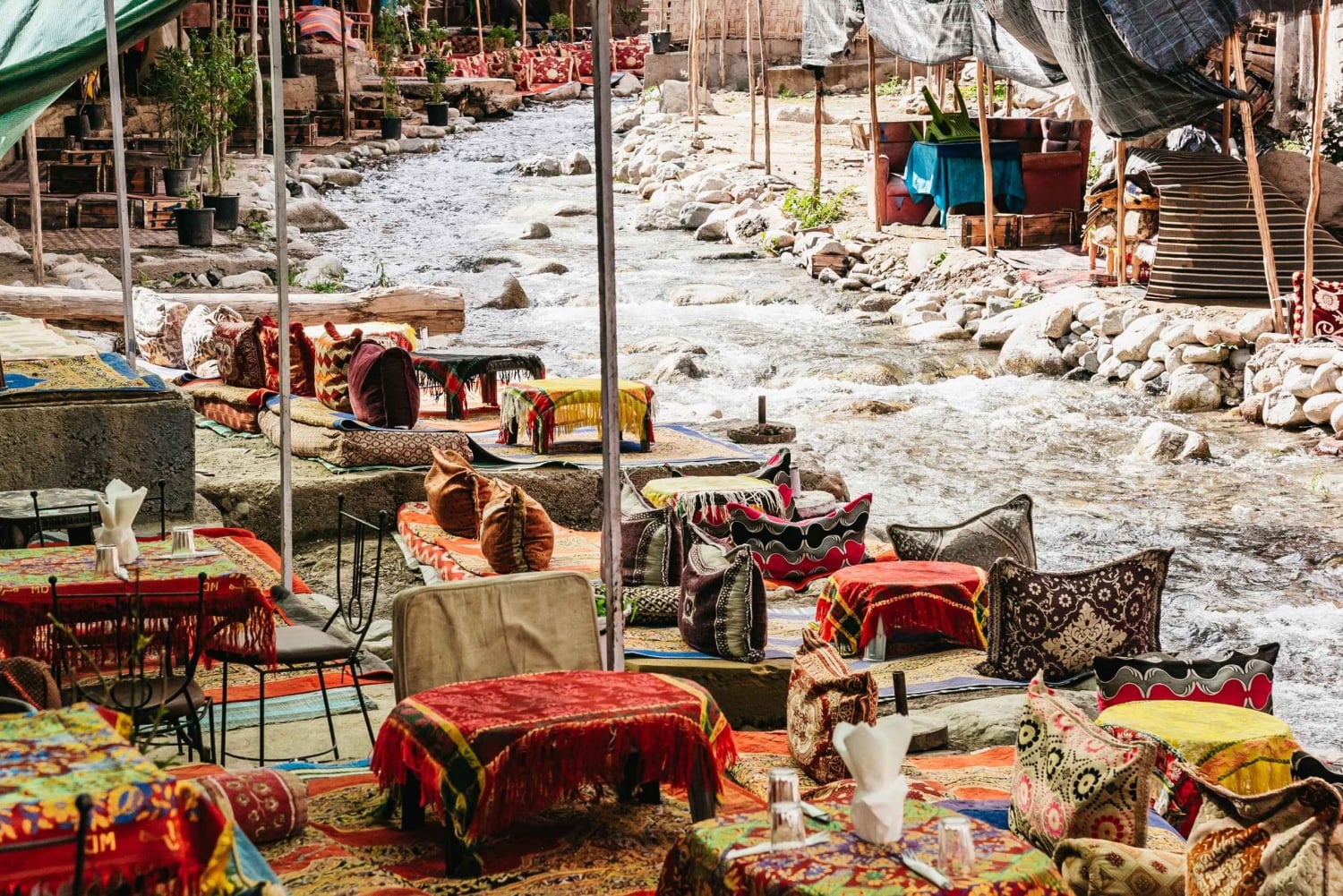 Da Marrakech: Escursione di un giorno sulle montagne dell'Alto Atlante e le 5 valli