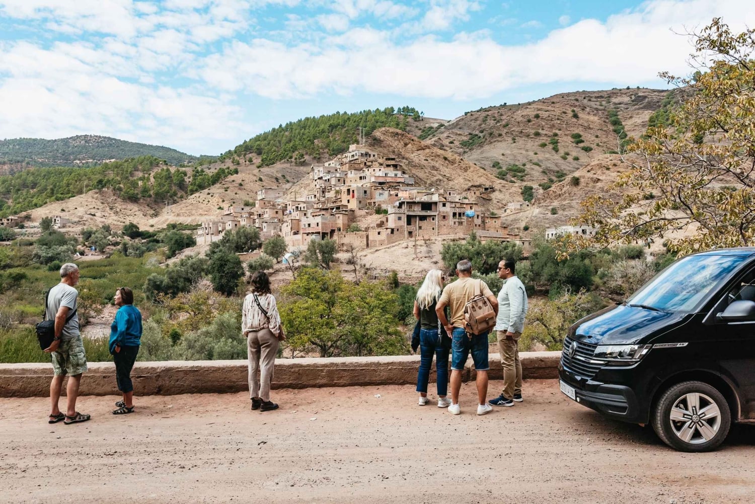 Da Marrakech: Escursione di un giorno sulle montagne dell'Alto Atlante e le 5 valli