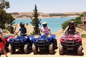 From: Marrakech: Lalla Takerkoust Lake Quad Bike Experience