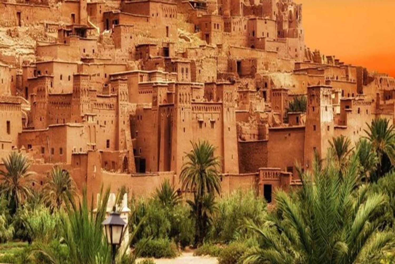 De Marraquexe: viagem guiada de 1 dia a Ouarzazate e Ait Benhaddou