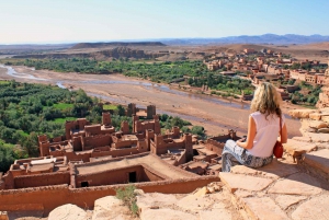 Fra Marrakech: Dagsutflukt til Ouarzazate og Ait Benhaddou