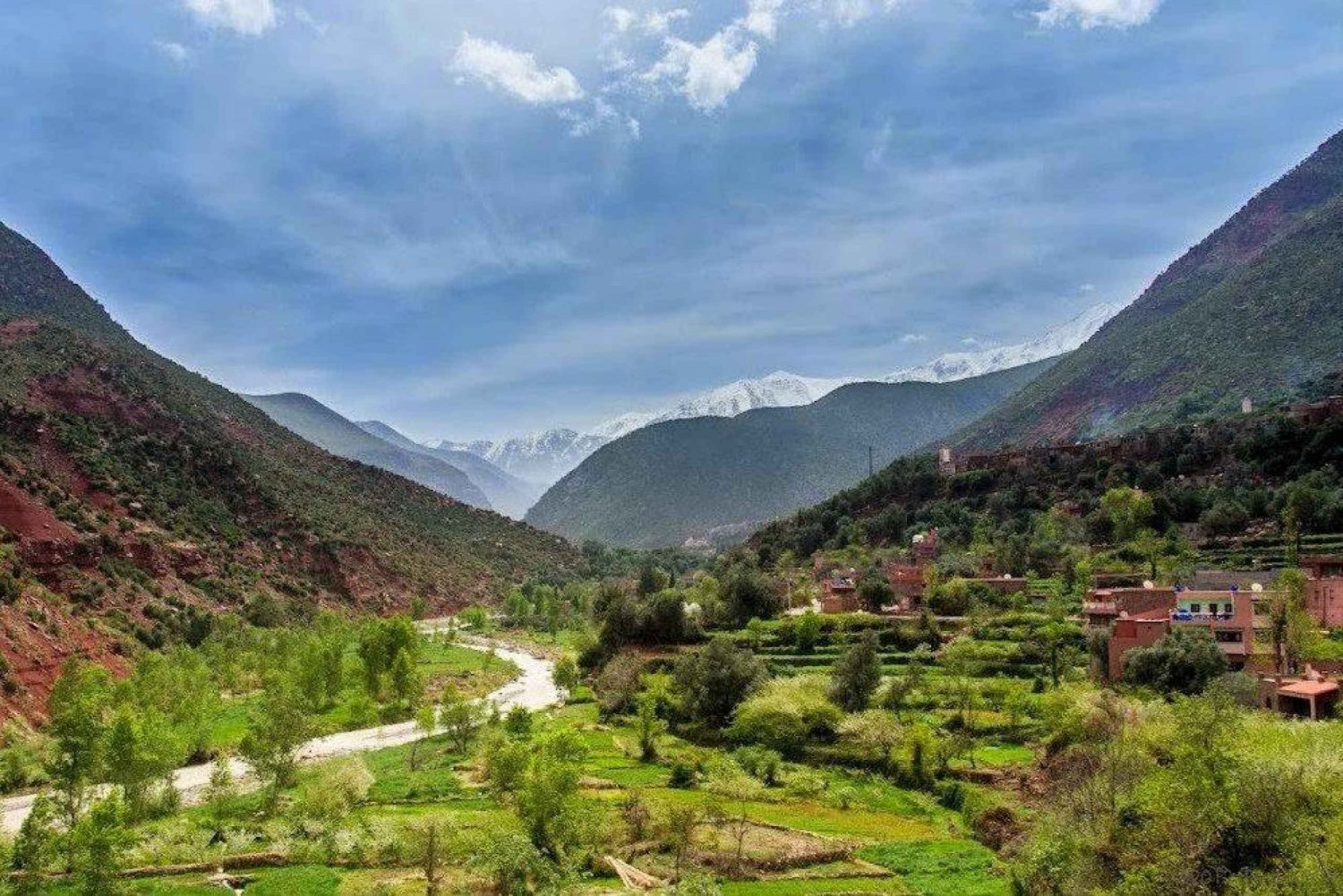 From Marrakech: Ourika Valley and Atlas Mountains Day Tour