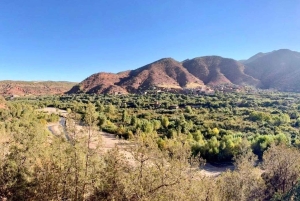 マラケシュ発：ウリカ渓谷の自然ツアー＆滝（ランチ付き）