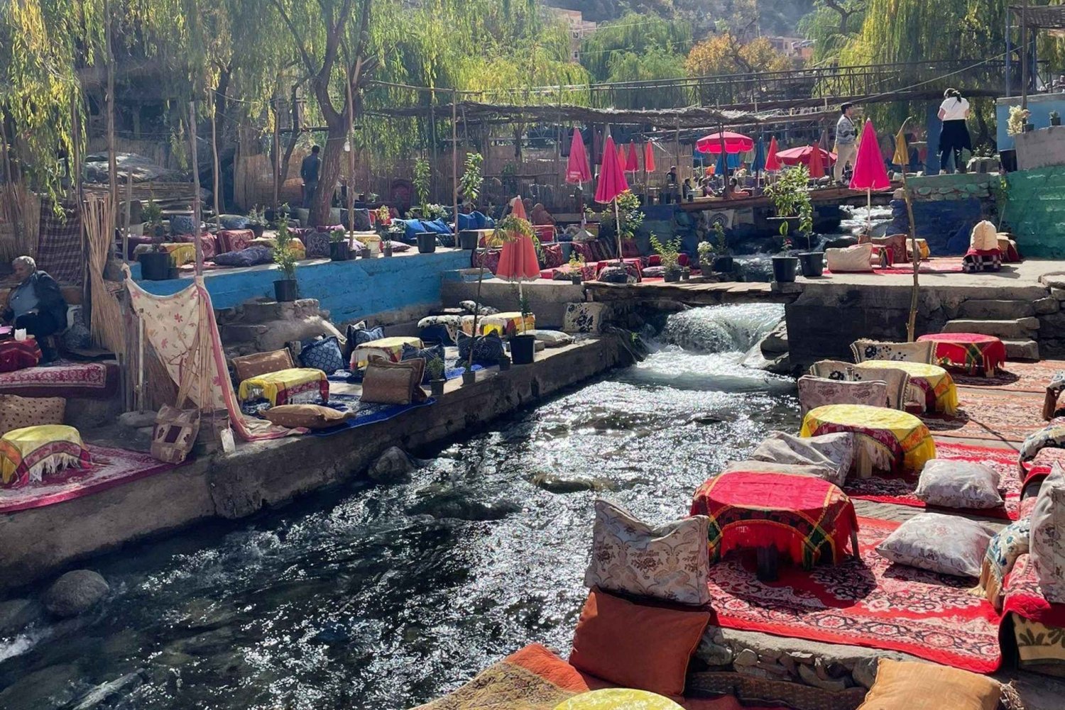 Marrakech: Atlasbergen, Ourikadalen, vattenfall & lunch