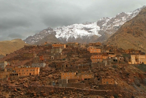 Marrakechista: Ourikan laakson kiertoajelu lounaalla ja kameliratsastuksella.