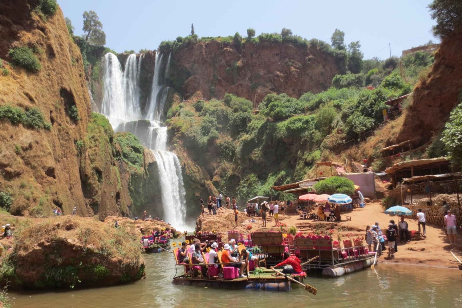 From Marrakech: Ouzoud Falls Day Trip with Guided Boat Ride.