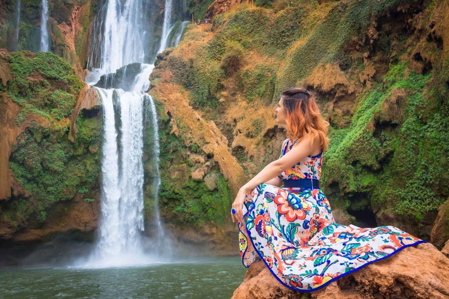 From Marrakech: Ouzoud Waterfall Local guide & Boat Ride