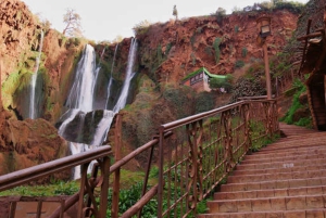 Von Marrakech aus: Ouzoud Wasserfälle Ganztagestour mit Guide