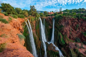 Von Marrakech aus: Ouzoud-Wasserfälle mit Führung und Bootsfahrt