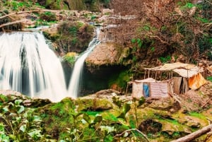 De Caminhada guiada e passeio de barco pelas cachoeiras de Ouzoud