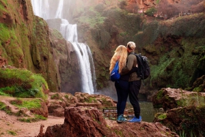Vanuit Marrakech: Ouzoud watervallen begeleide wandeling en boottocht