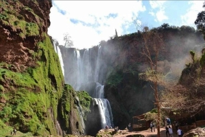 Vanuit Marrakech: Ouzoud watervallen begeleide wandeling en boottocht