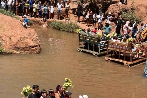 Vanuit Marrakech: Ouzoud watervallen begeleide wandeling en boottocht