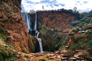 Desde Marrakech Excursión guiada a las Cascadas de Ouzoud con paseo en barco
