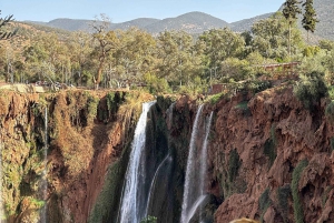Desde Marrakech Excursión guiada a las Cascadas de Ouzoud con paseo en barco