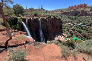 From Marrakech: Ouzoud Waterfalls Local Guided and Boat Ride