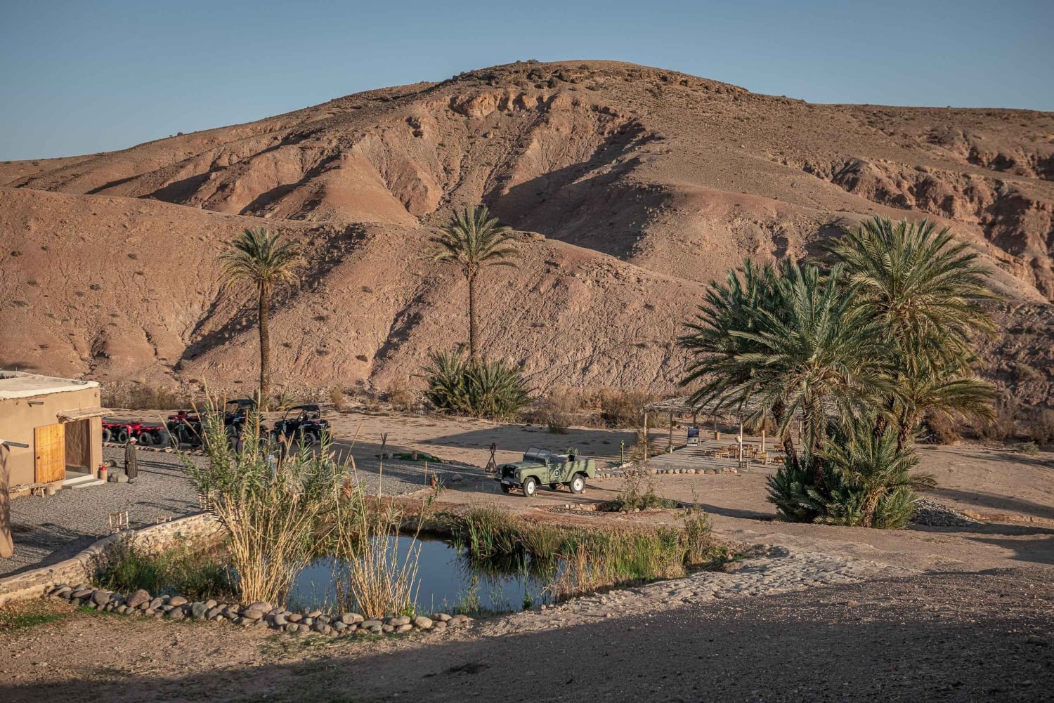 Von Marrakech aus: Premium Agafay Wüste Halbtages-Quad-Biking