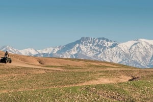 Von Marrakech aus: Premium Agafay Wüste Halbtages-Quad-Biking