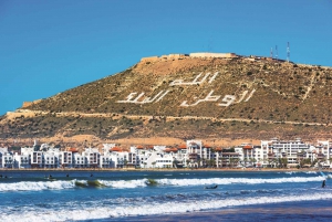 Marrakesch: Private Tagestour nach Agadir und zum Krokodilpark