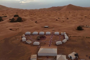 Fra Marrakech til Merzouga: 3-dagers drømmereise og luksusleir