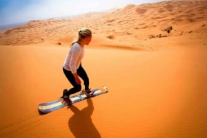 Från Marrakech: Privat 3-dagars lyxig Merzouga-ökentur